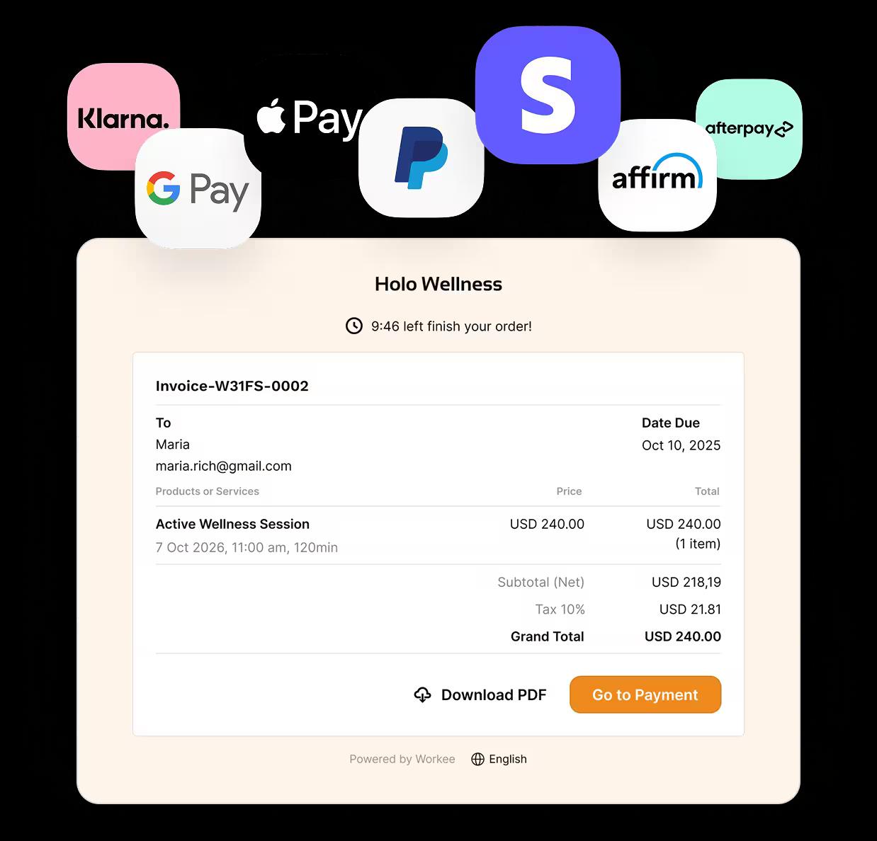 Payments Made Simple — 2 Clicks, Countless Options