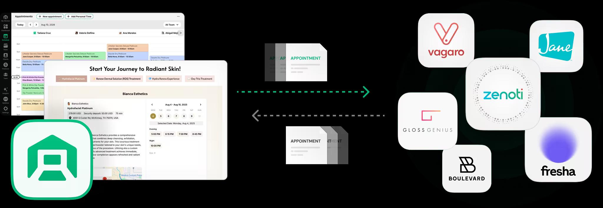 Sync Workee with Vagaro