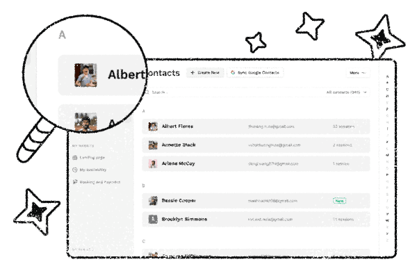 Powerful client management software for tutors